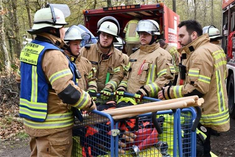 Die Übung zeigtet, dass die Kräfte der VG-Feuerwehr ihren Ausbildungsstand im Bereich der Wald- und Vegetationsbrandbekämpfung stetig weiter verbessern.