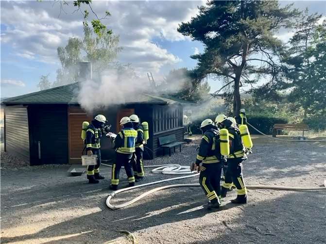Die Übungen dienen dazu, die Einsatzfähigkeit auf einem hohen Niveau zu halten.  Foto: Feuerwehr Königsfeld, Tobias Engels