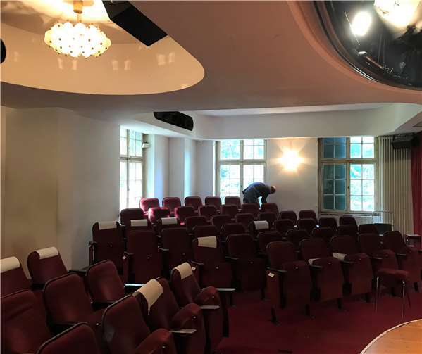 Die Umbauarbeiten für einen Neustart laufen auf Hochtouren. Fotos: BV