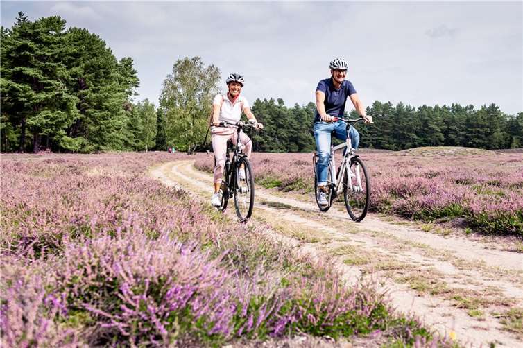 Die Umgebung von Bad Bevensen ist eine von zwei Radreiseregionen Deutschlands und wurde vom Allgemeinen Deutschen Fahrradclub (ADFC) als besonders radlerfreundlich zertifiziert. Foto: epr/Bad Bevensen Marketing/Markus Tiemann