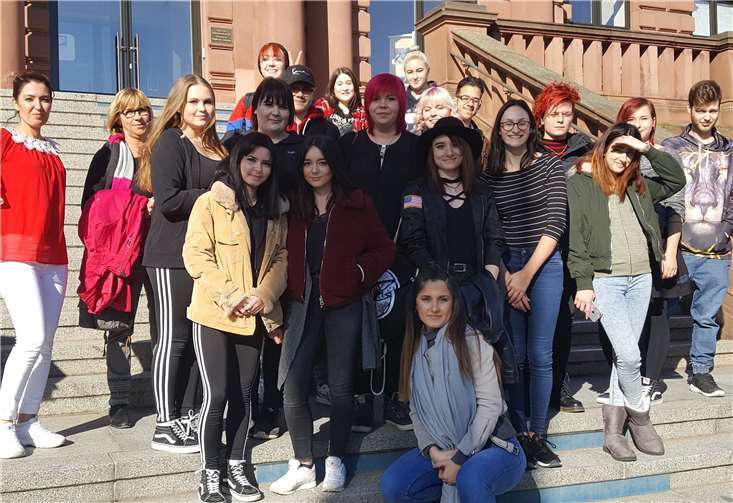 Die Unter- und Oberstufe der Carl-Burger-Schule genossen ihren lehrreichen Tagesausflug. Fotos: privat