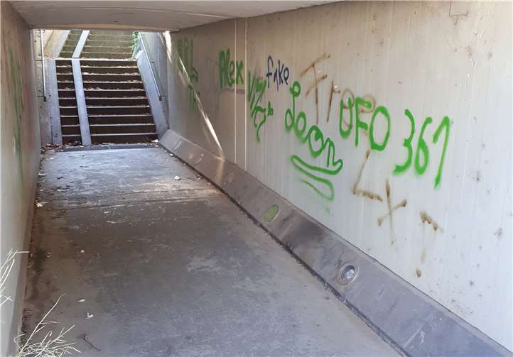 Die Unterführung in der Honiggasse soll verschönert werden.privat