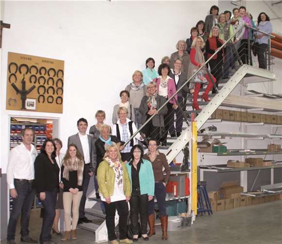 Die Unternehmerfrauen aus Bad Neuenahr führten ihre diesjährige Jahreshauptversammlung bei Metallbau Sonntag in Oedingen durch.privat