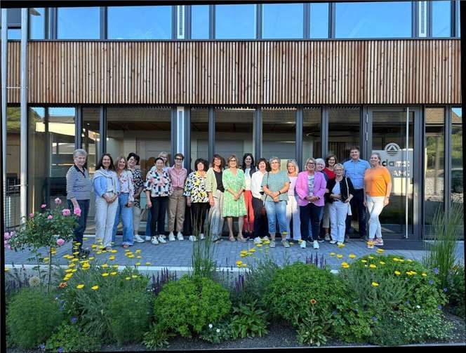 Die Unternehmerfrauen zu Besuch in Niederzissen.  Foto: Reinhard Adams