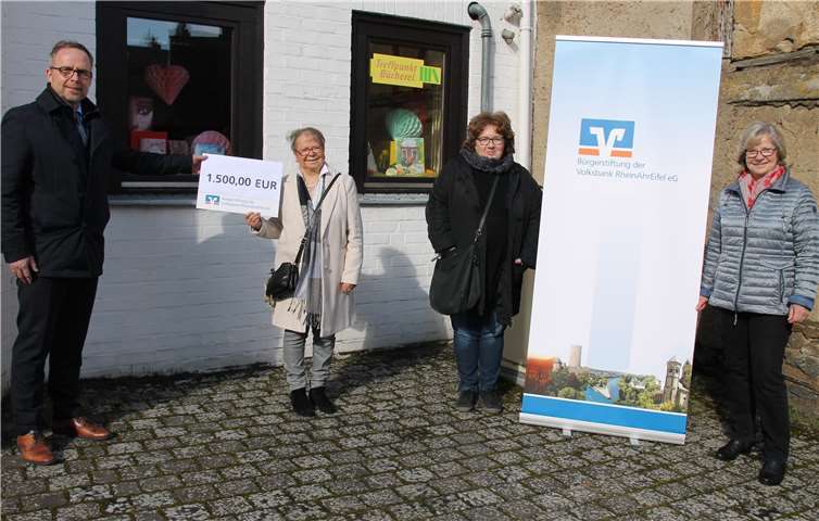 Die Unterstützung durch die Bürgerstiftung ist sehr willkommen, weil den Einrichtungen durch die Corona-Pandemie ein Großteil der Einnahmen fehlt. Foto: Hans-Willi Kempenich