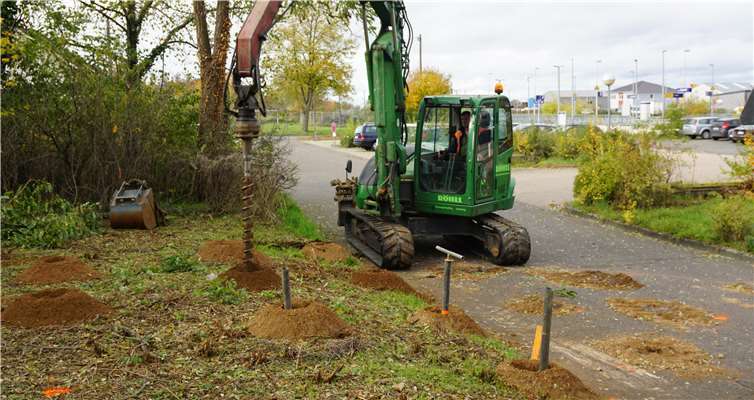 Die Untersuchungen sind im Vorfeld für die Umgestaltung des südlichen Bahnhofsumfelds erforderlich. Foto: privat
