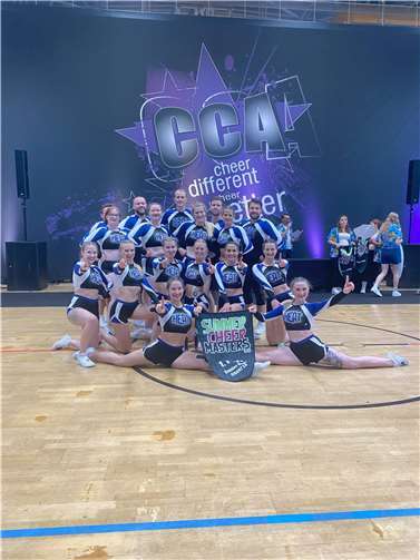 Die Urmitzer Cheerleader „Sensation HEAT!“. Foto: Hamm