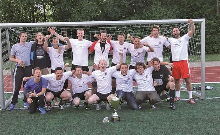 Die Urmitzer Junggesellen war in diesem Jahr bei der Dorfmeisterschaft nicht zu schlagen.privat