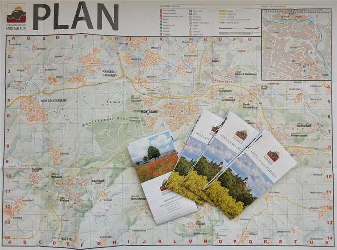 Die VG Montabaur hat ihre Straßenkarte komplett überarbeitet und neu aufgelegt. Foto: VG Montabaur / Viola Marschall