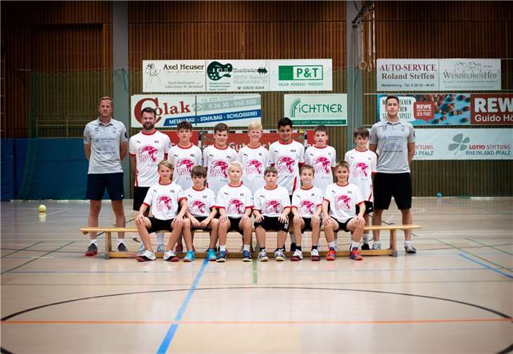 Die Vallendarer C-Jugend. Quelle: HV Vallendar