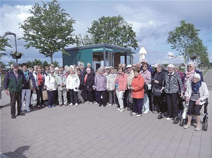 Die VdKler aus Ahrweiler auf ihrer Exkursion ins Südpfälzische. privat