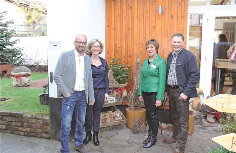 Die Veranstalter (v.l.n.r.) Ralph Retterath, Sandra Retterath-Brandt, Erika Bruckschen und Martin Müllen.WP