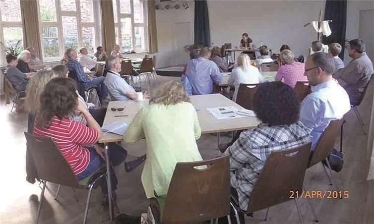 Die Veranstaltung „Zur rechtlichen Situation von Flüchtlingen“ stieß auf Interesse von vielen Seiten. privat