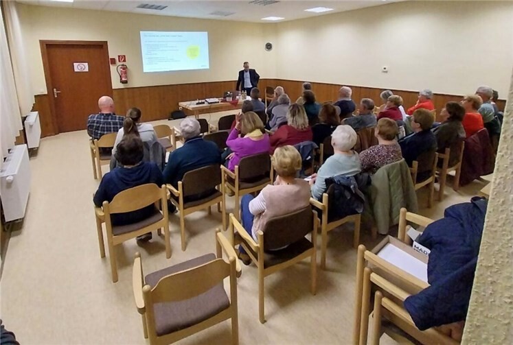 Die Veranstaltung fand großen Anklang: viele interessierte Zuhörer folgten der Einladung.Foto: privat
