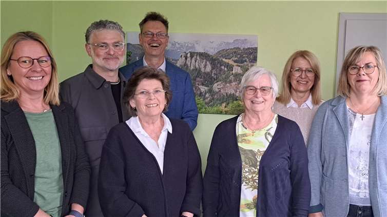Die Verantwortlichen der Kommunionvorbereitung kamen zusammen. Foto: Sandra Rheindorf-Weber