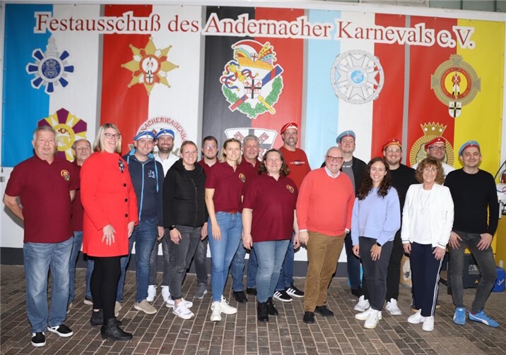 Die Verantwortlichen des Andernacher Karnevals trafen sich zum Pressegespräch. Fotos: WAMFO.DE