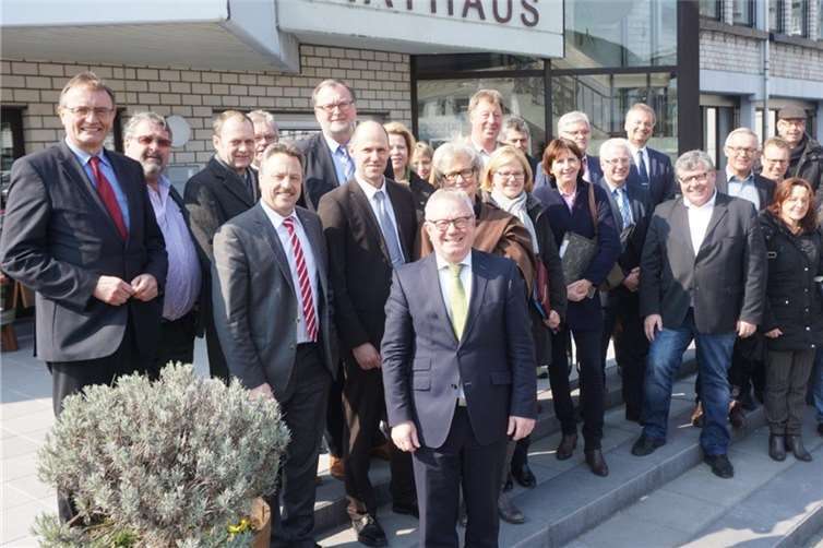 Die Verantwortlichen in der Flüchtlingsarbeit im Kreis Neuwied trafen sich in Bad Hönningen. -STUKO-