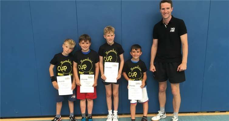 Die Verantwortlichen konnten stolz auf ihren Nachwuchs sein.