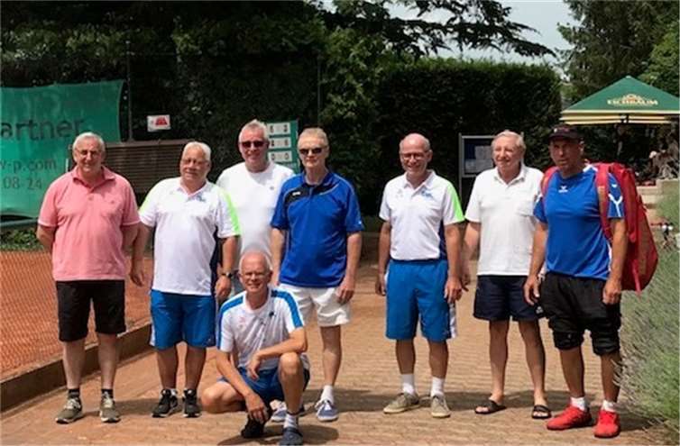 Die Verbandsligamannschaft Herren 60.  Foto: DJK