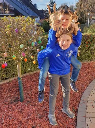 Die Vereinskinder hatten Spaß.