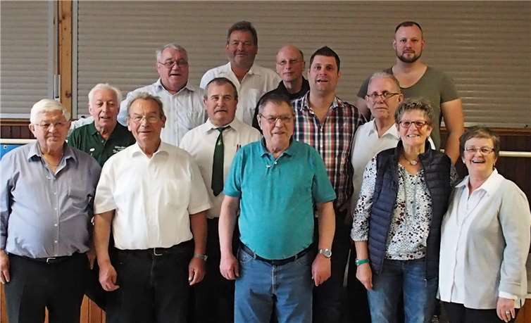 Die Vereinsmeister Luftgewehr in den verschiedenen Klassen der aktiven St. Eustachius Schützen Kärlich.