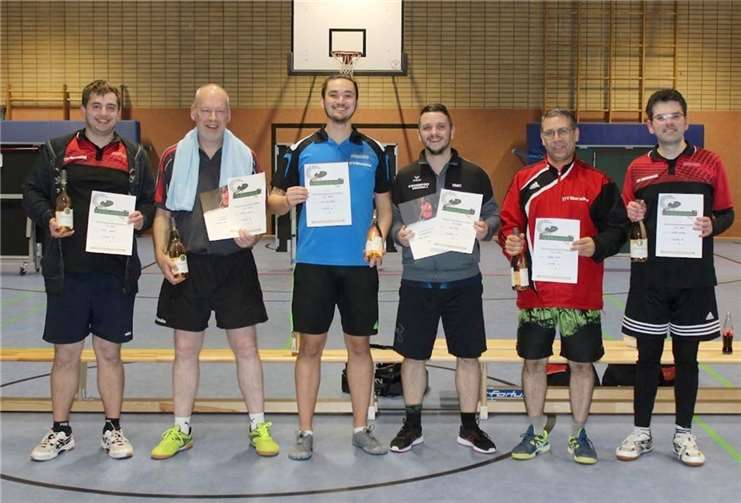 Die Vereinsmeister der Erwachsenen.