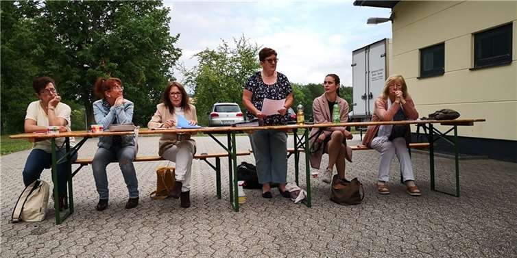 Die Vereinsvorsitzende Irmgard Harst begrüßte die zahlreich erschienenen Mitglieder. Foto: privat