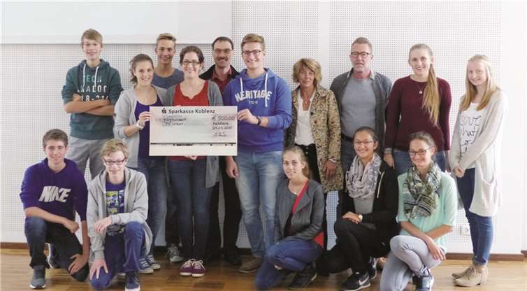 Die Verleihung des Ehrenamtsförderpreises 2015 der Sportjugend Rheinland an Nils Raue vom TV Urbar. Sportjugend Rheinland