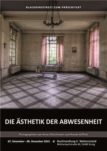Die Vernissage der Veranstaltung findet statt am Samstag, 7. Dezember, 12 Uhr neben der Buchhandlung Walterscheid, Eingang des ehemaligen Krupp Verlages, Mühlenbachstraße 40, Sinzig. privat