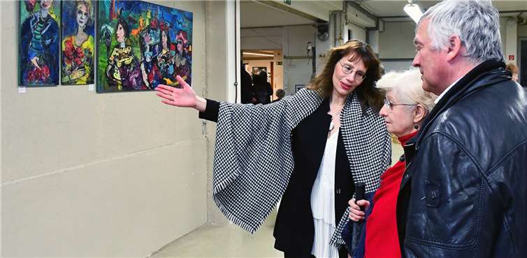 Die Vernissage fand bewusst am Weltfrauentag statt.