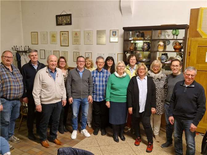 Die Versammlung endete mit einem Ausblick auf geplante Aktivitäten wie das Wandelkonzert am 13.April.  Foto:privat