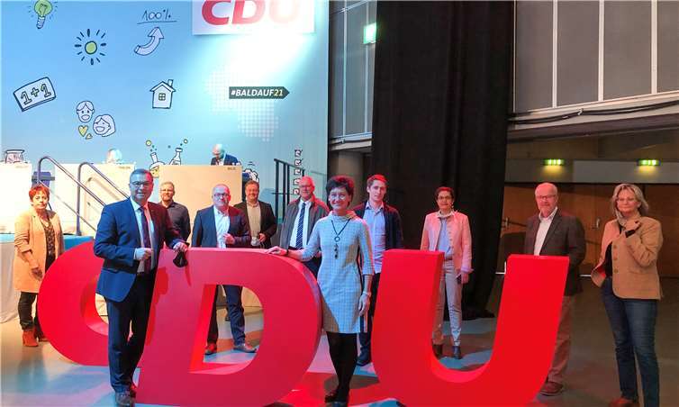 Jüngstes Kandidatenteam für den Landtag Die Vertreter der CDU aus dem Kreis Ahrweiler bei der Landesvertreterversammlung in Ludwigshafen. Foto: privat