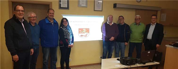 Die Vertreter der FWG-Maifeld in Wierschem.Privat