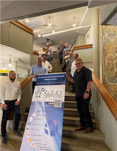 Die Vertreter des Handwerks trafen sich zum Gespräch mit dem Landrat im Kreishaus.Foto: privat