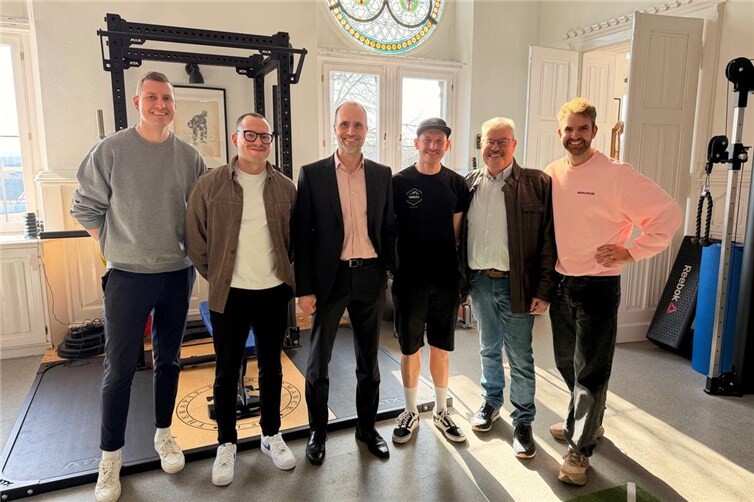 Die Vertreter von 3Vision und der SPD Mendig.