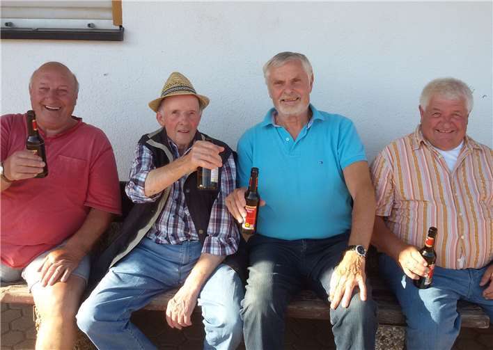Die Veteranen vom SV Wershofen / Hümmel: Gutes Spiel, gute Laune!