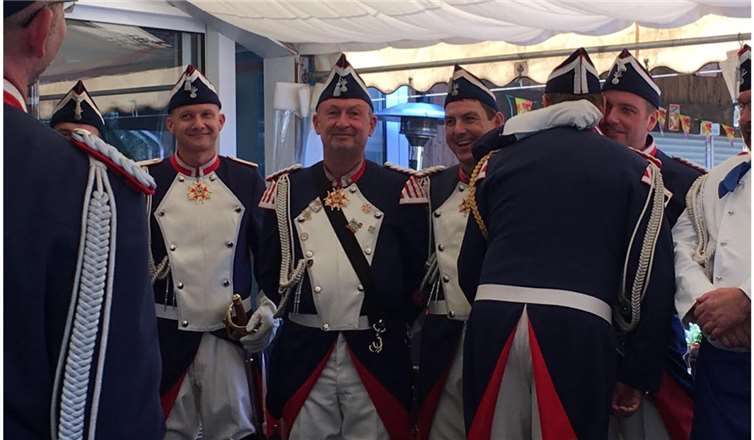 Die Vettelschoßer Kürassiere freuen sich auf die neue Session.privat