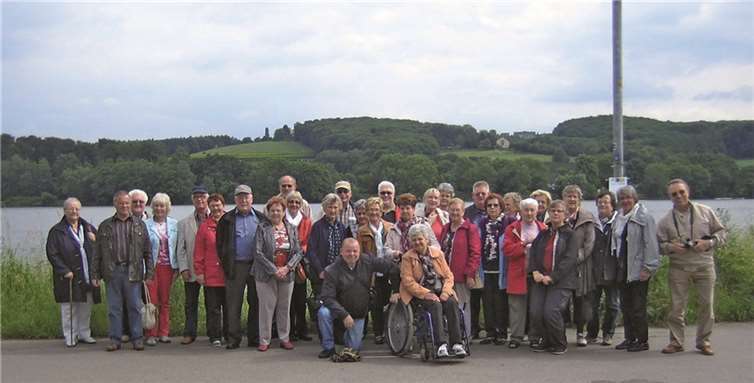 Die Vettelschoßer Vdk‘ler auf ihrer Tour. Privat