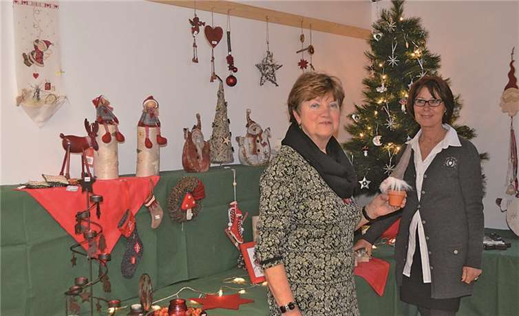 Die Vielfalt der Dekorationen war sehr groß. AB