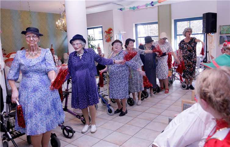 Die Villengirls in Aktion. Fotos: SES