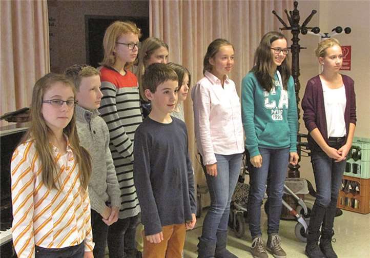 Die Violinen-Schüler der Klasse Johanna Cender der Musikschule Kreis Ahrweiler. privat