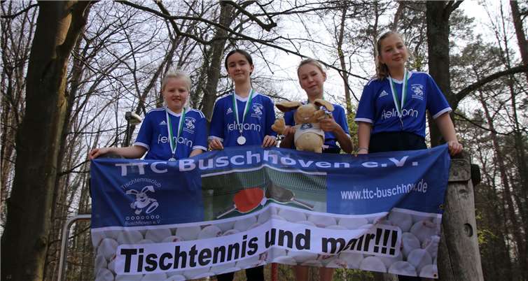 Die Vize-Bezirksmannschaftsmeister des TTC Buschhoven.Foto: privat