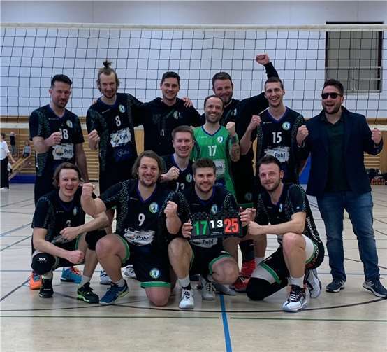 Die Volleyball-Mannschaft des Meckenheimer Sportvereins e.V.  Foto: privat