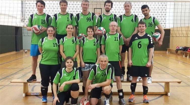 Die Volleyball-Mixed-Mannschaft des TV Rheinbach.Foto: privat