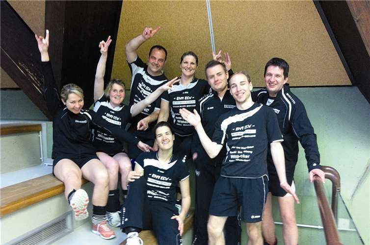 Die Volleyballer des TV 05 Mühlheim erreichte den neunten Platz der Abschlusstabelle.  privat