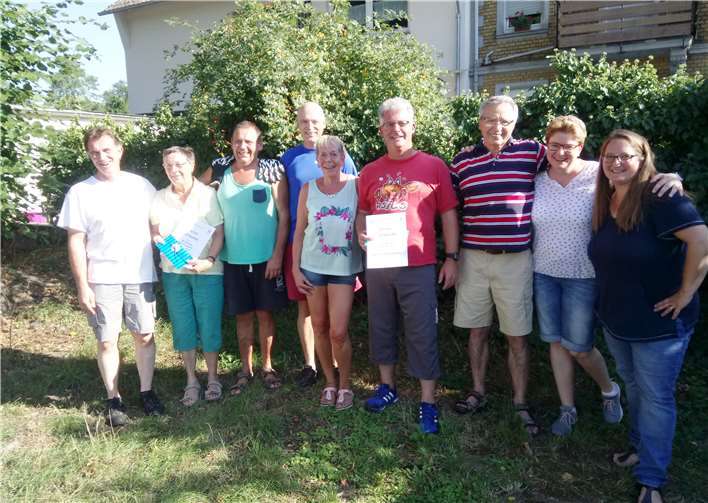 Die Volleyballer feierten ihr diesjähriges Vereinsfest und ehrten langjährige Mitglieder. Foto: Privat