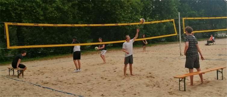 Die Volleyballherren haben ihren Trainingsbetrieb wieder aufgenommen. Foto: privat