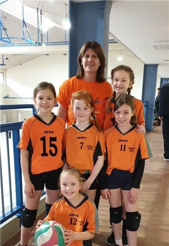 Die Volleykids der Abteilung Burgbrohl und der Jugendabteilung der LAF Sinzig haben hervorragend gespielt.Foto: privat