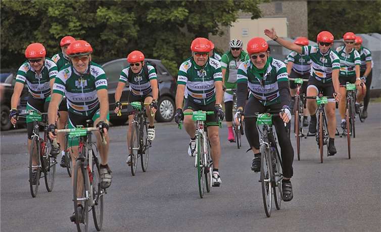 Die Vor-Tour der Hoffnung bei der Einfahrt in Rengsdorf. WT