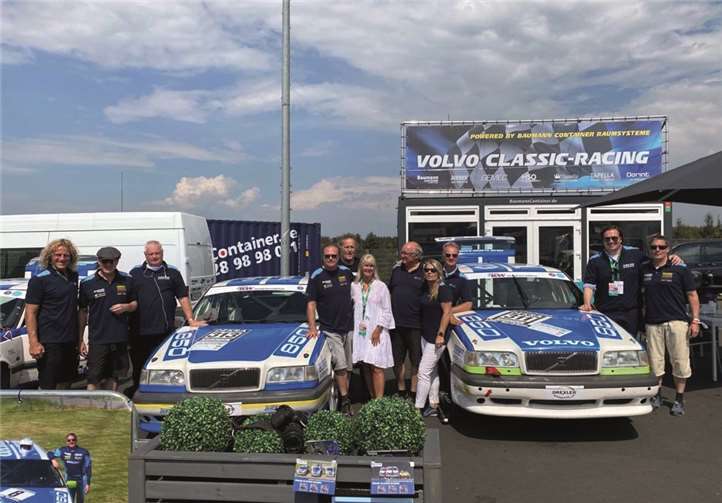 Die Vorbereitung beim Team Volvo Classic-Racing laufen auf Hochtouren. Foto: privat